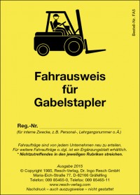 Forkliftler için ehliyet