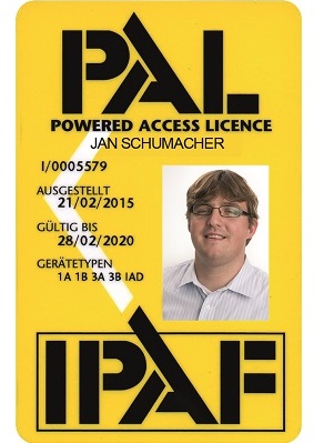 IPAF PAL-Card