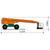 Seitendiagramm ST 20 A II Teleskop-Arbeitsbühne