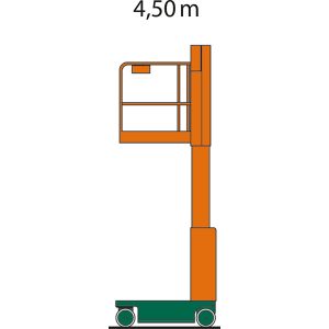 Arbeitsmaße Power Tower Nano IL 4,5