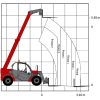 Tableau laser TS 625 II Chariot élévateur télescopique