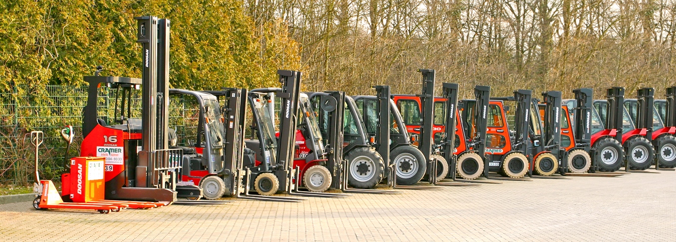 Heftrucks en transporttechniek bij Bramer