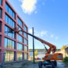 Telescopic work platform ST 22 KA+ facade work