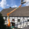 Spider work platform RGT 23 half-timbered house