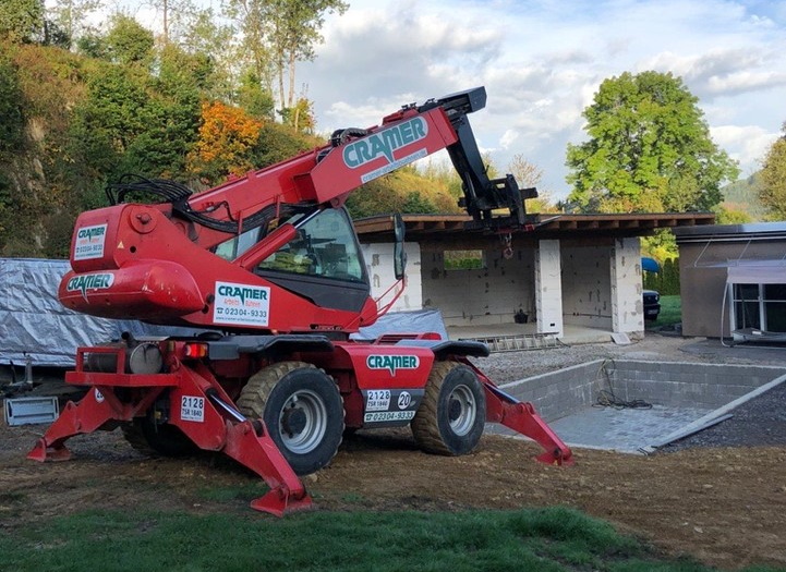 TSR 1840 uso della costruzione di piscine Immagine in primo piano