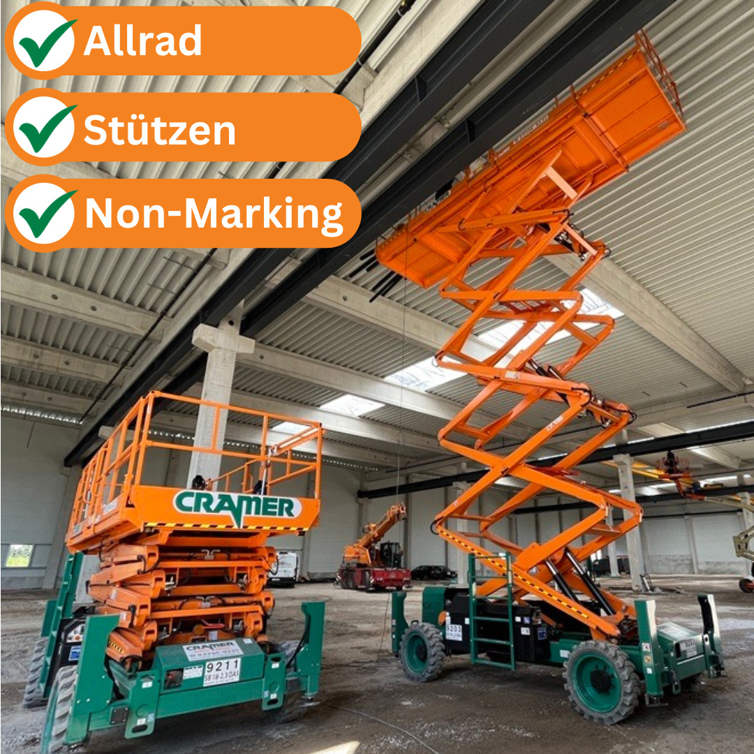 New scissor lifts