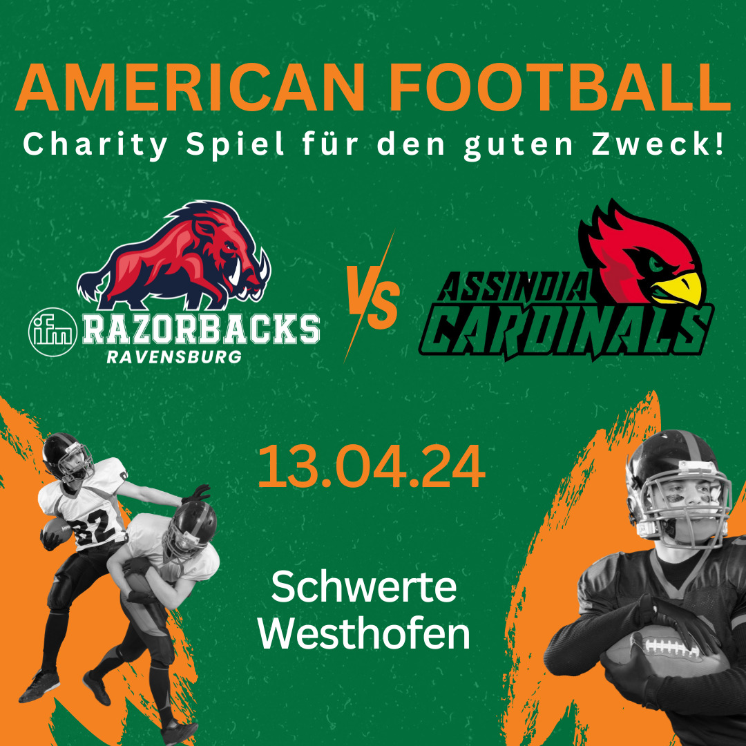 Signatur American Football Charity Spiel