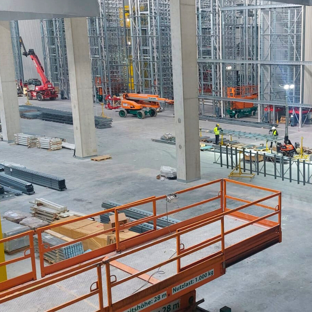 Großprojekt Verteilzentrum Quadrat