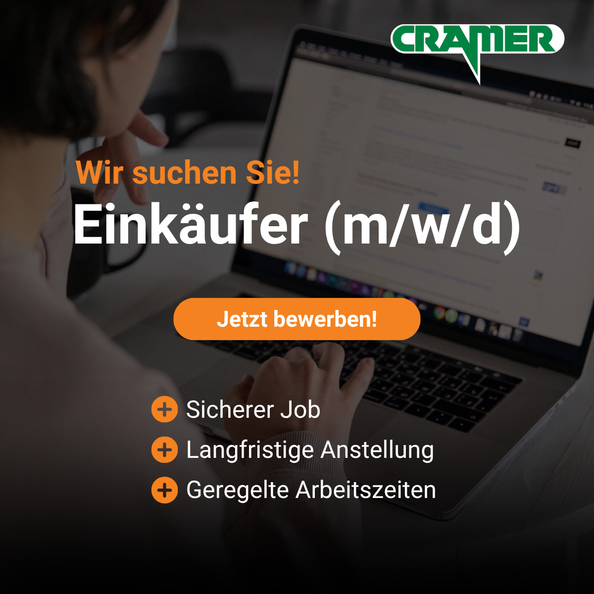 Stellenanzeige Einkäufer Website