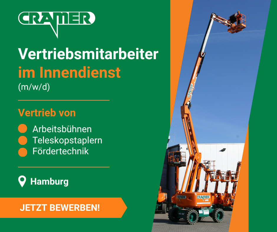 Stellenanzeige Hamburg Vertriebsinnendienst